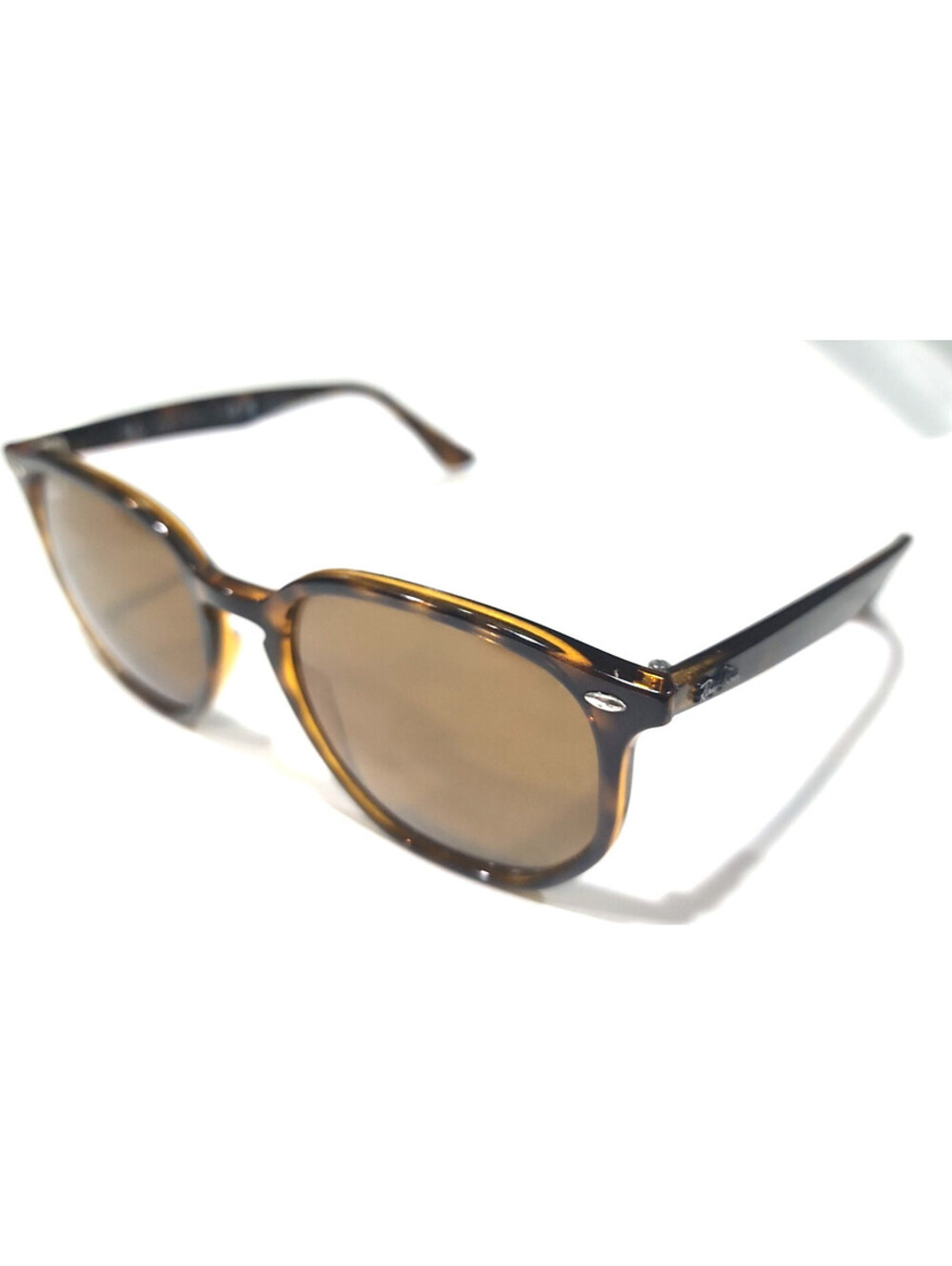 Ray Ban RB4306 710/83 Tortoise Square Polarized Sunglasses 54-19 145 Italy